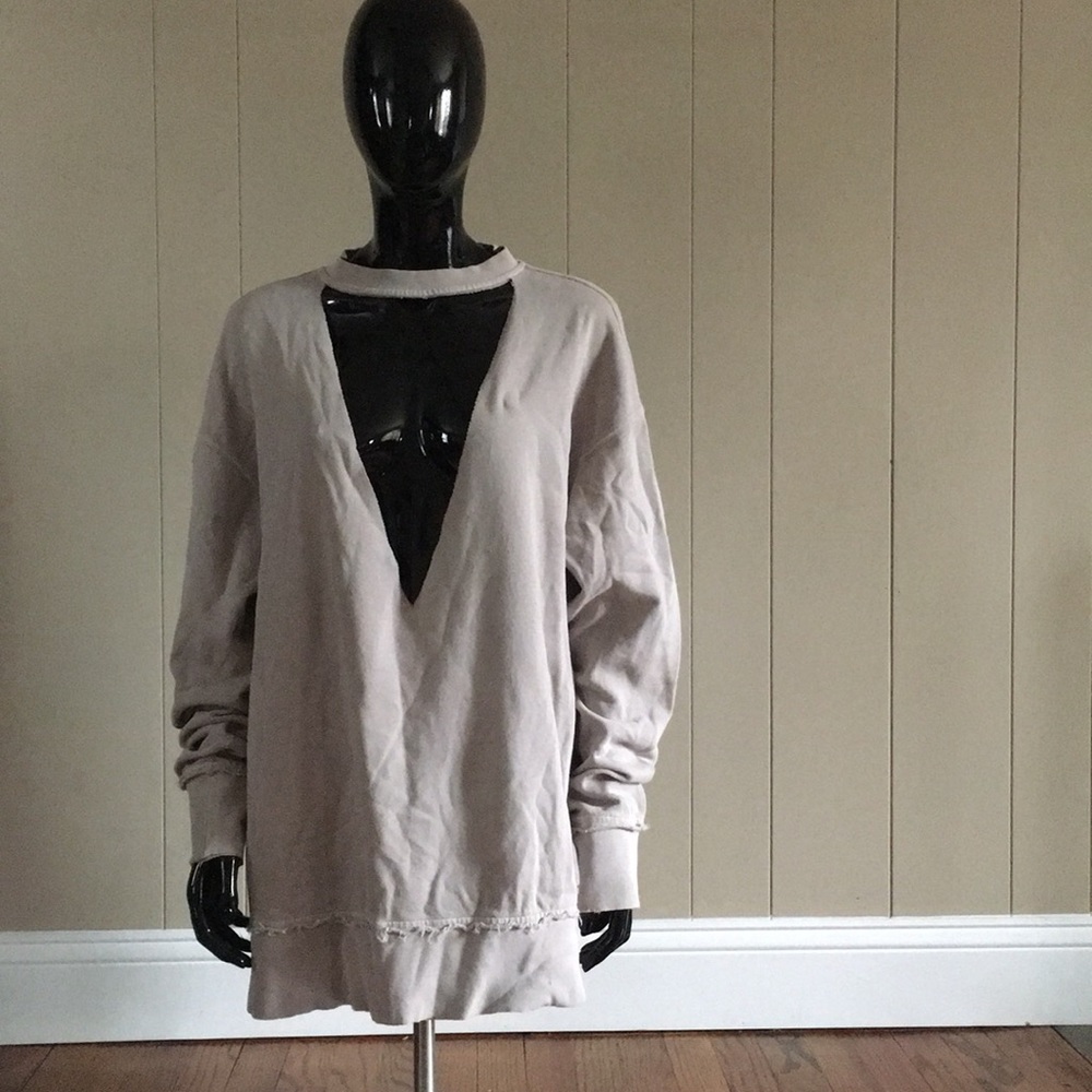 Tan oversized sweater
